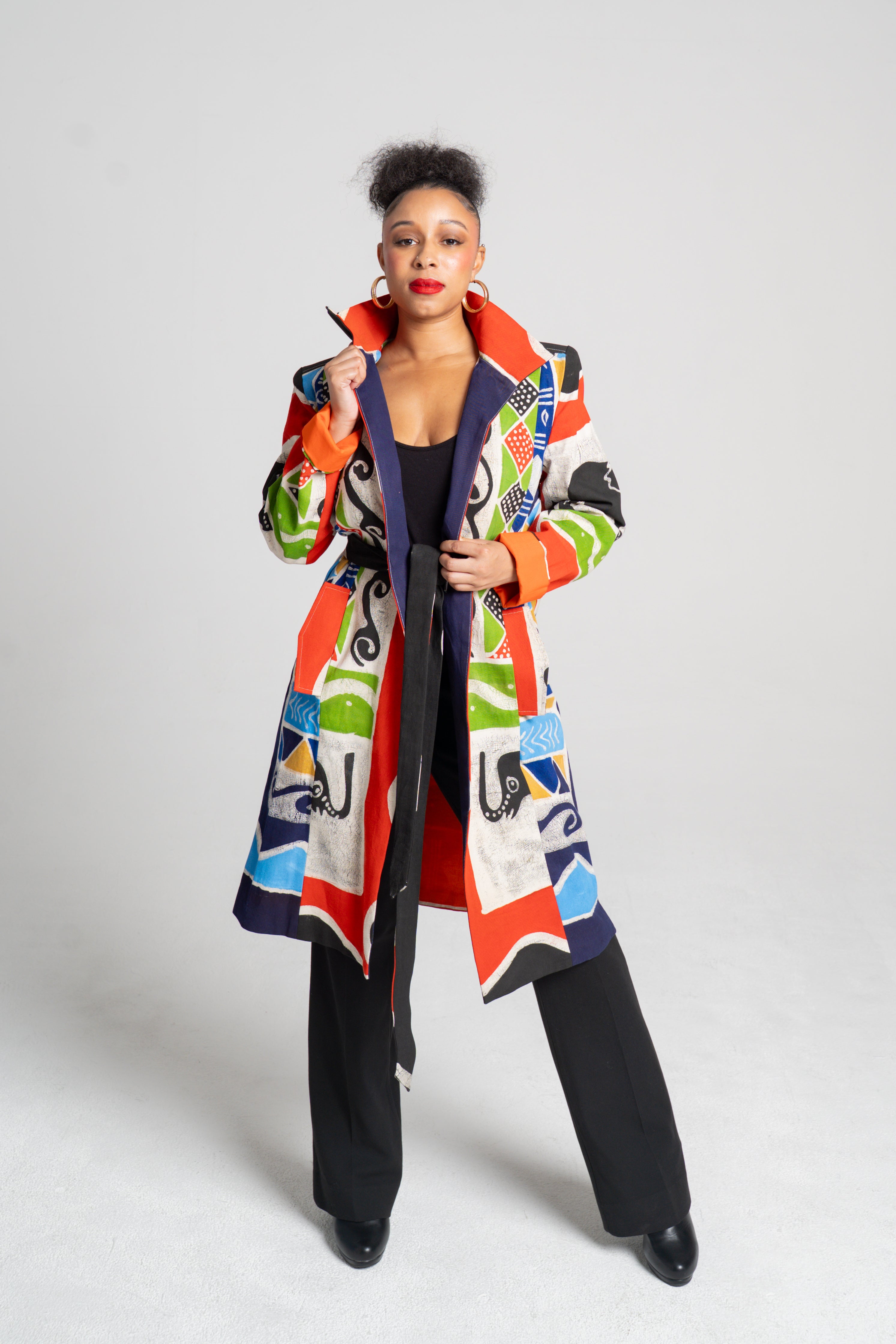 Ruyevo Hand-Painted Batik Jacket