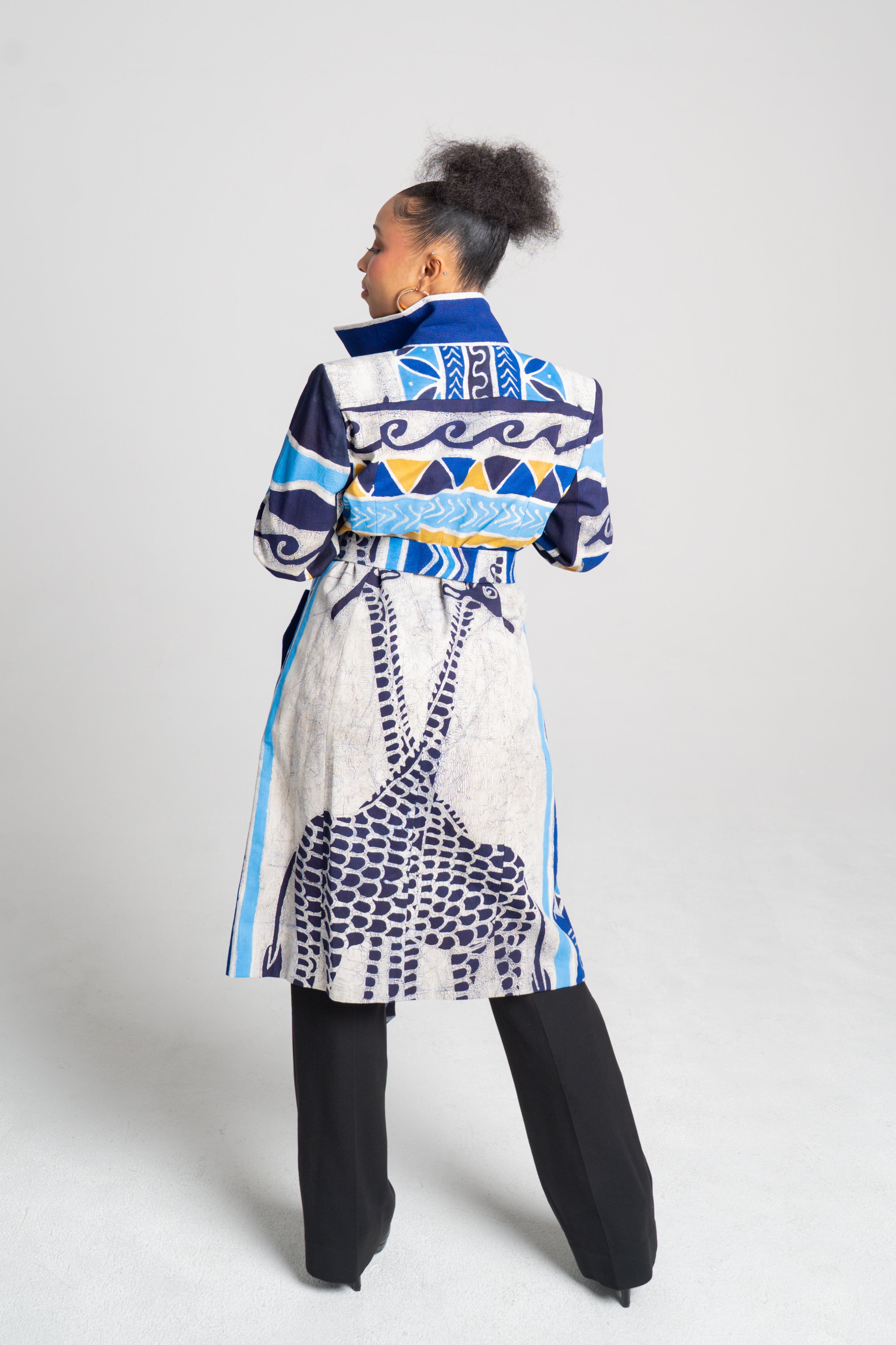 Ruyevo Hand-Painted Batik Jacket