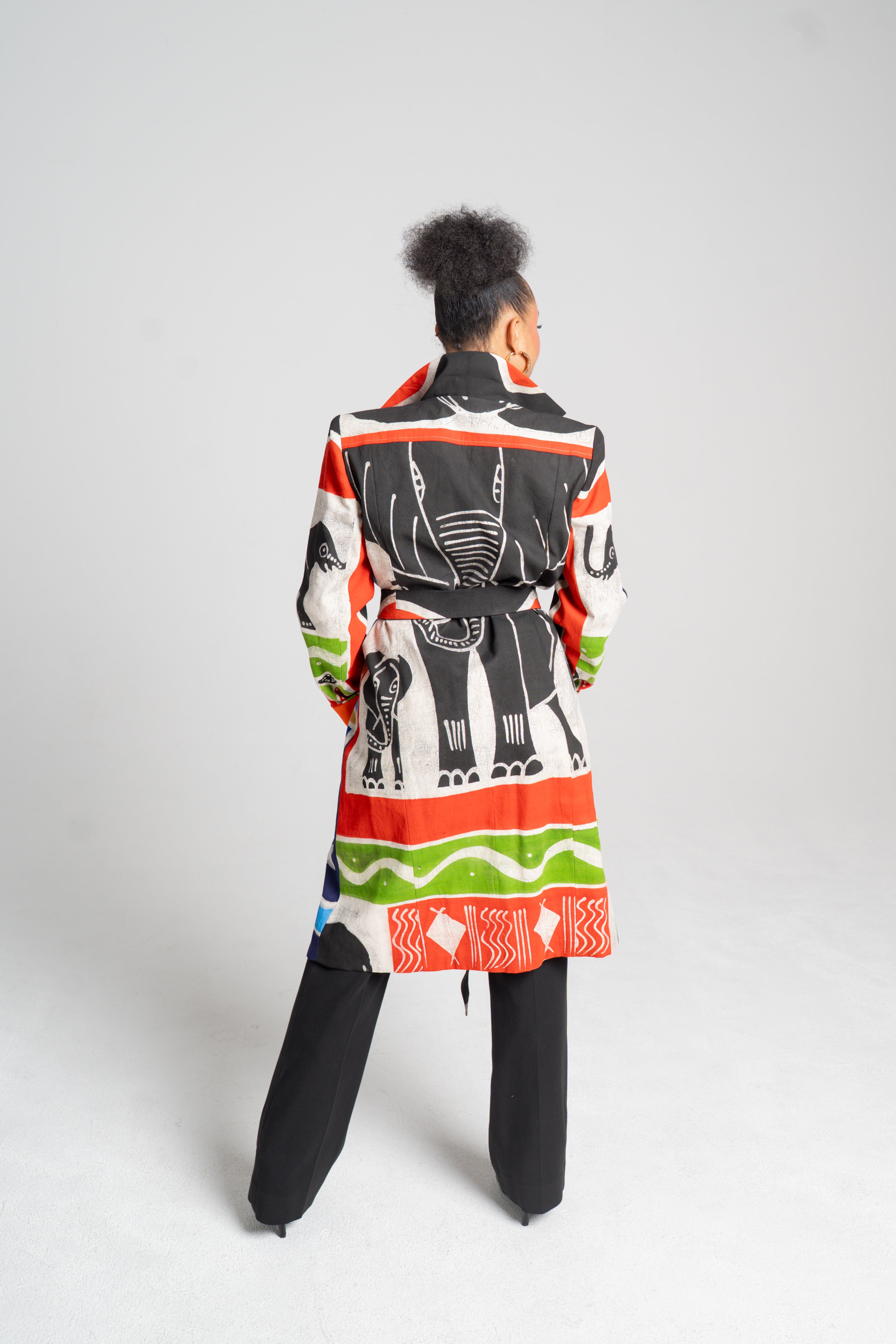 Ruyevo Hand-Painted Batik Jacket