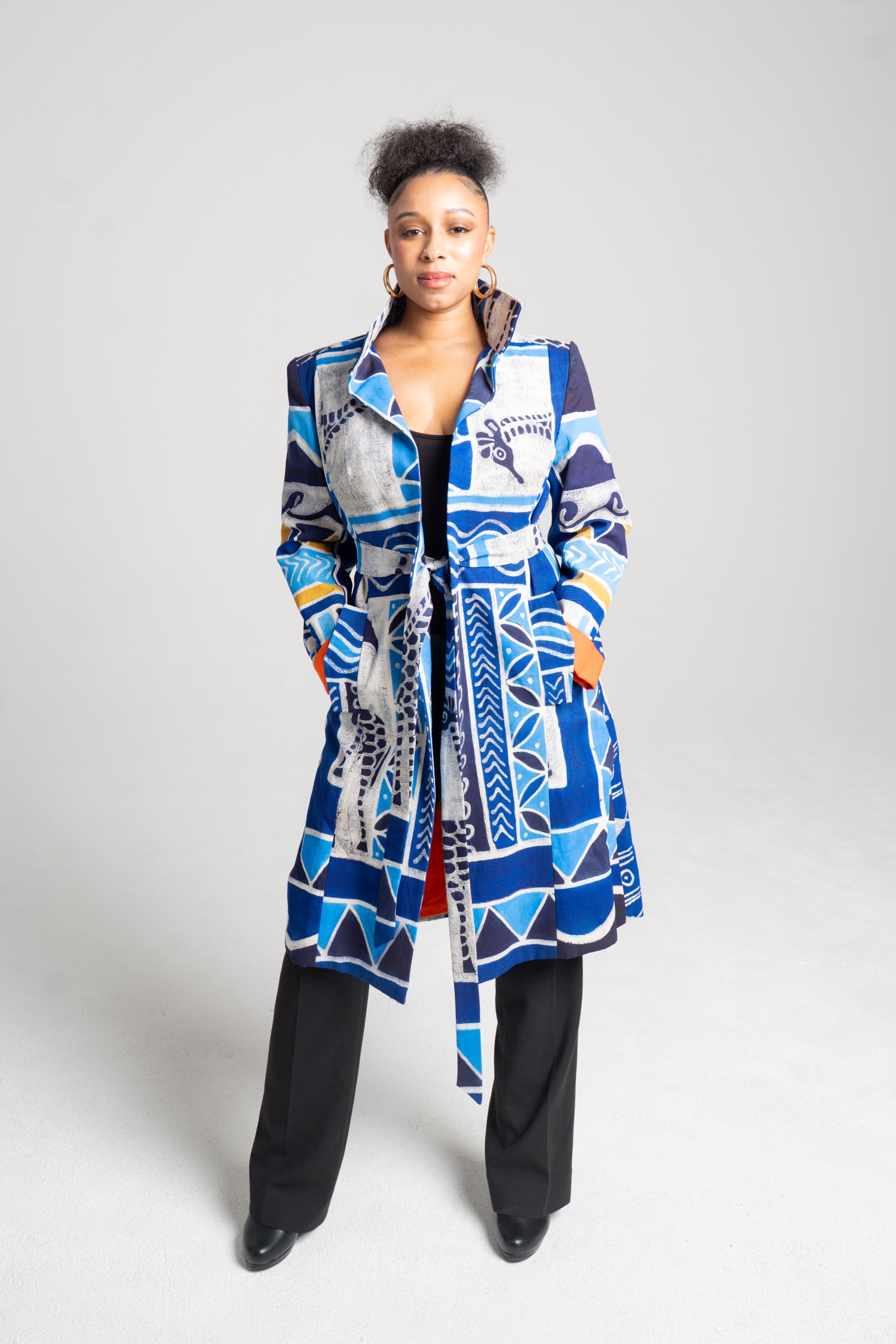 Ruyevo Hand-Painted Batik Jacket