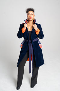 Ruyevo Hand-Painted Batik Jacket | Artisan Zimbabwean Wildlife Artwear | Unique 100% Cotton Outerwear