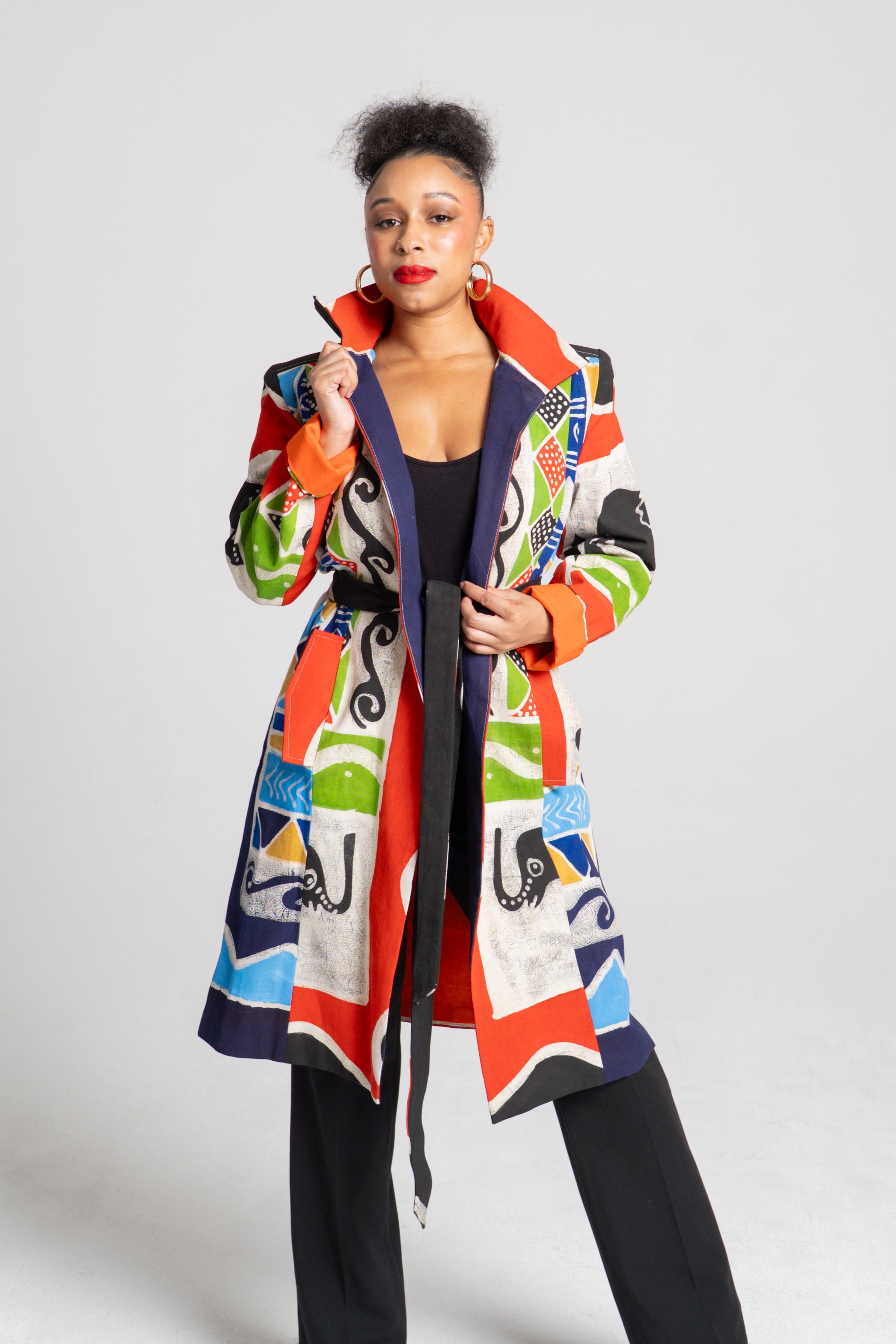 Ruyevo Hand-Painted Batik Jacket